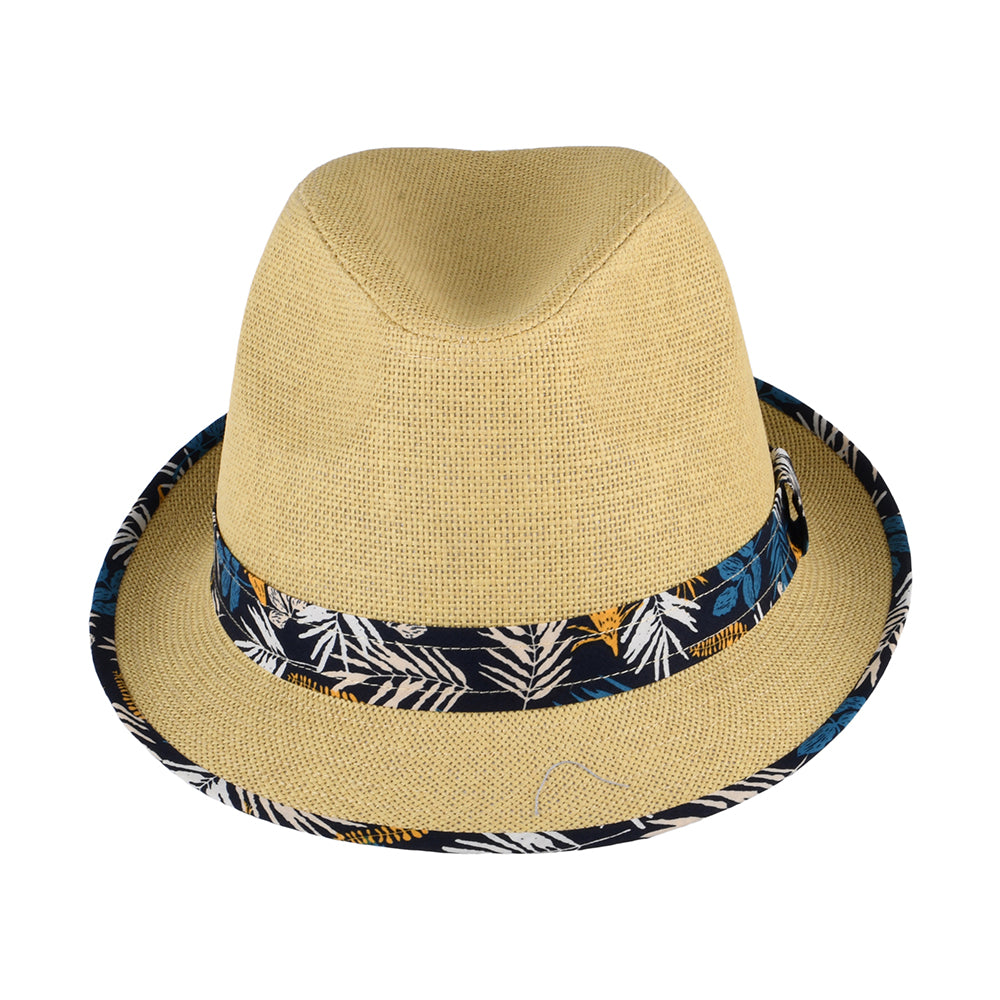 Chapeau Trilby en Paille Toyo Malibu naturel FAILSWORTH