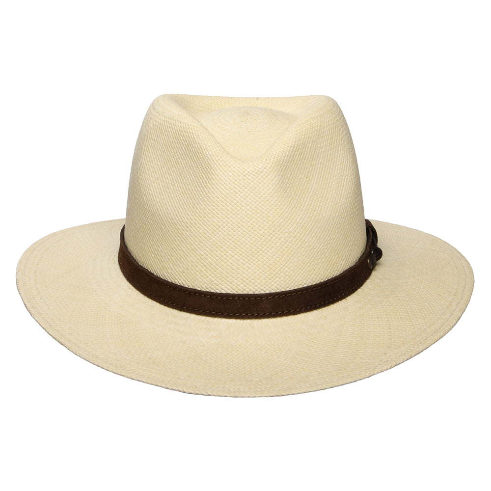 Chapeau Panama Fedora Safari Cheltenham naturel WHITELEY