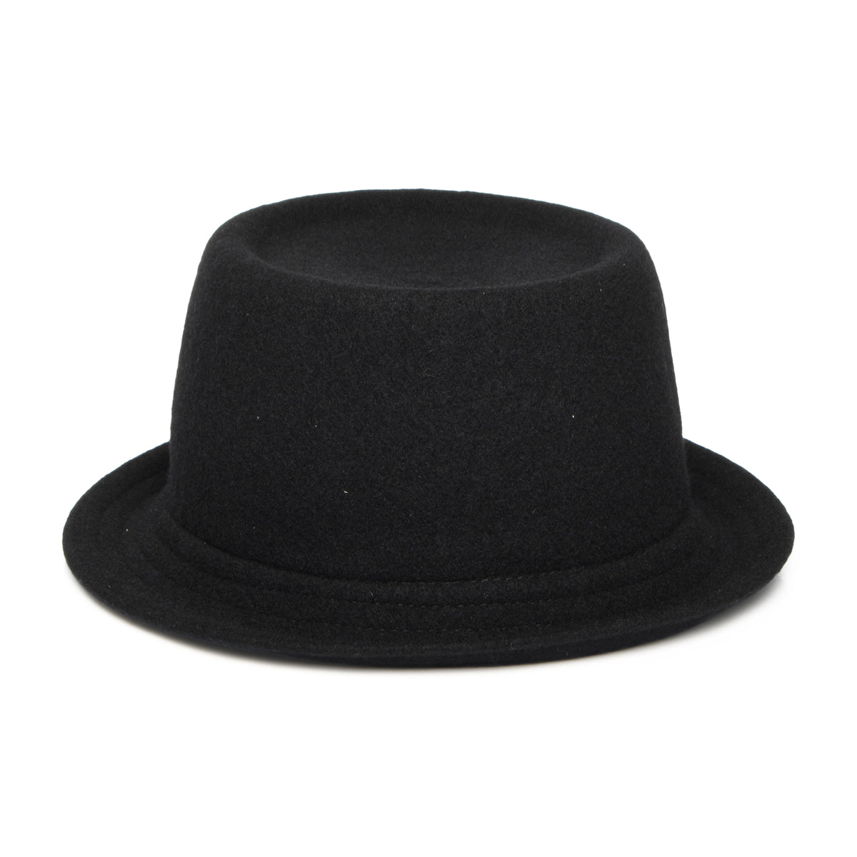Chapeau Pork Pie en Laine Mowbray noir KANGOL