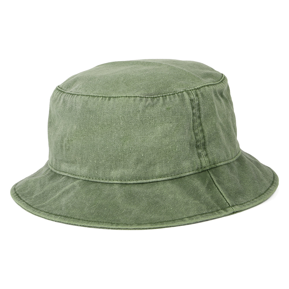Chapeau Bob en Coton Teinture Pigmentaire olive TIMBERLAND