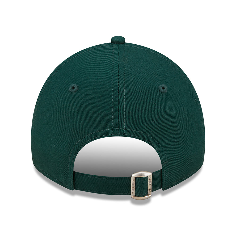 Casquette 9TWENTY Oakland Athletics MLB League Essential vert foncé-blanc NEW ERA
