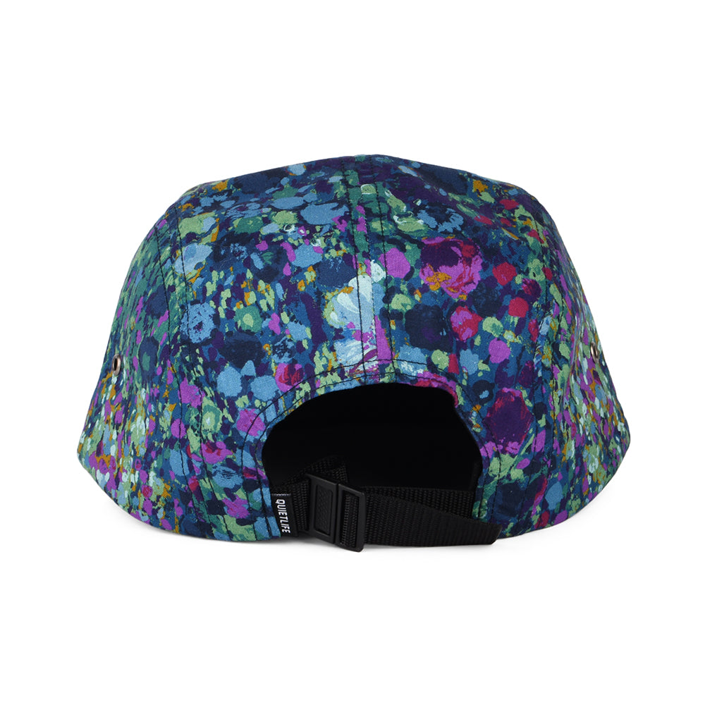 Casquette 5 Panel Florale Monet bleu-vert-violet THE QUIET LIFE