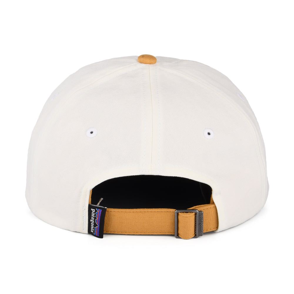 Casquette en Coton Bio P-6 Label Trad crème-moutarde PATAGONIA