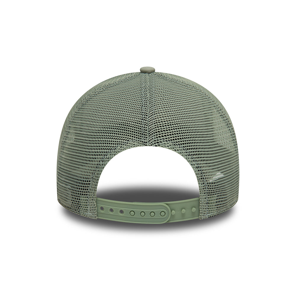 Casquette Trucker MLB League Essential A-Frame L.A. Dodgers sauge-blanc NEW ERA