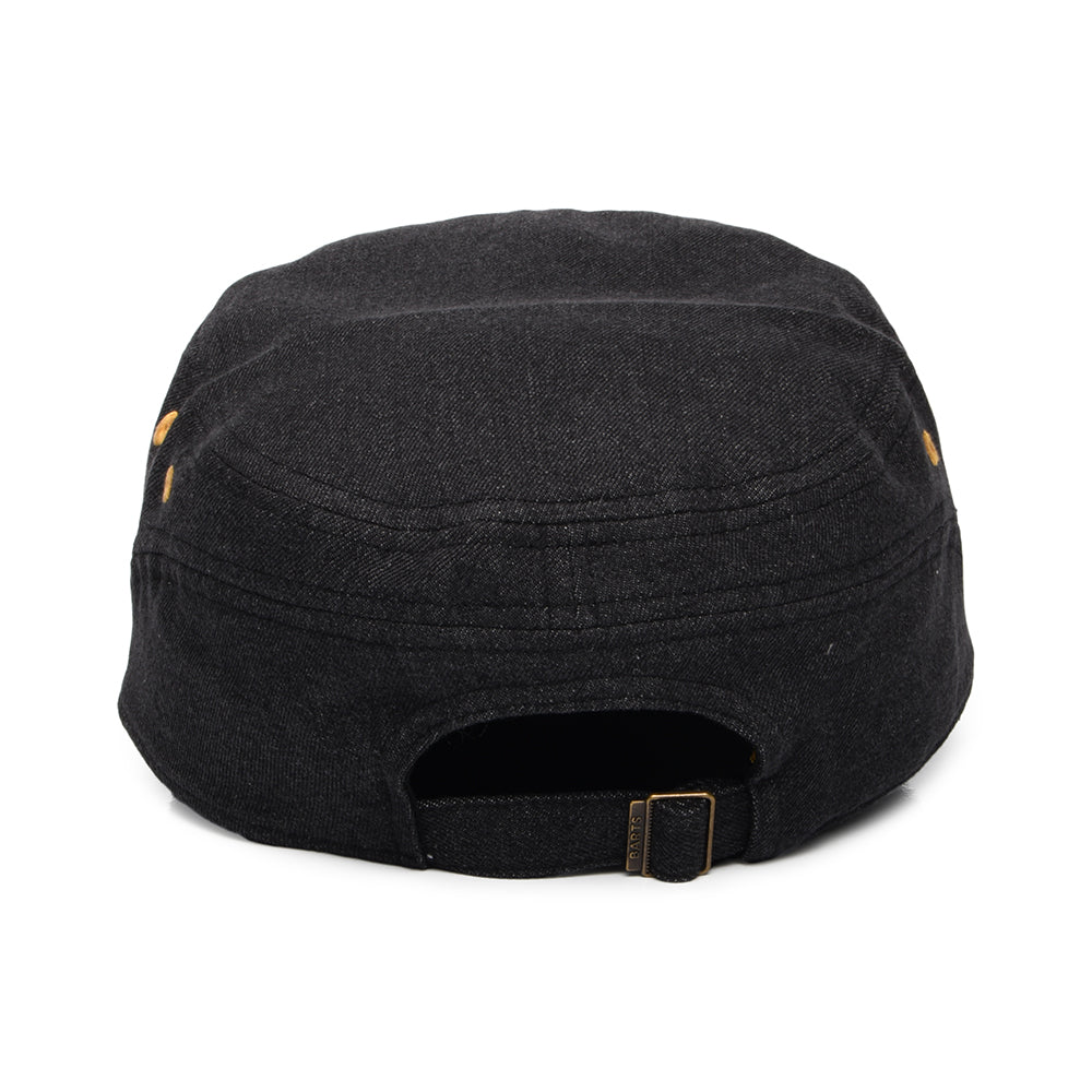 Casquette Militaire en Coton Montania noir BARTS