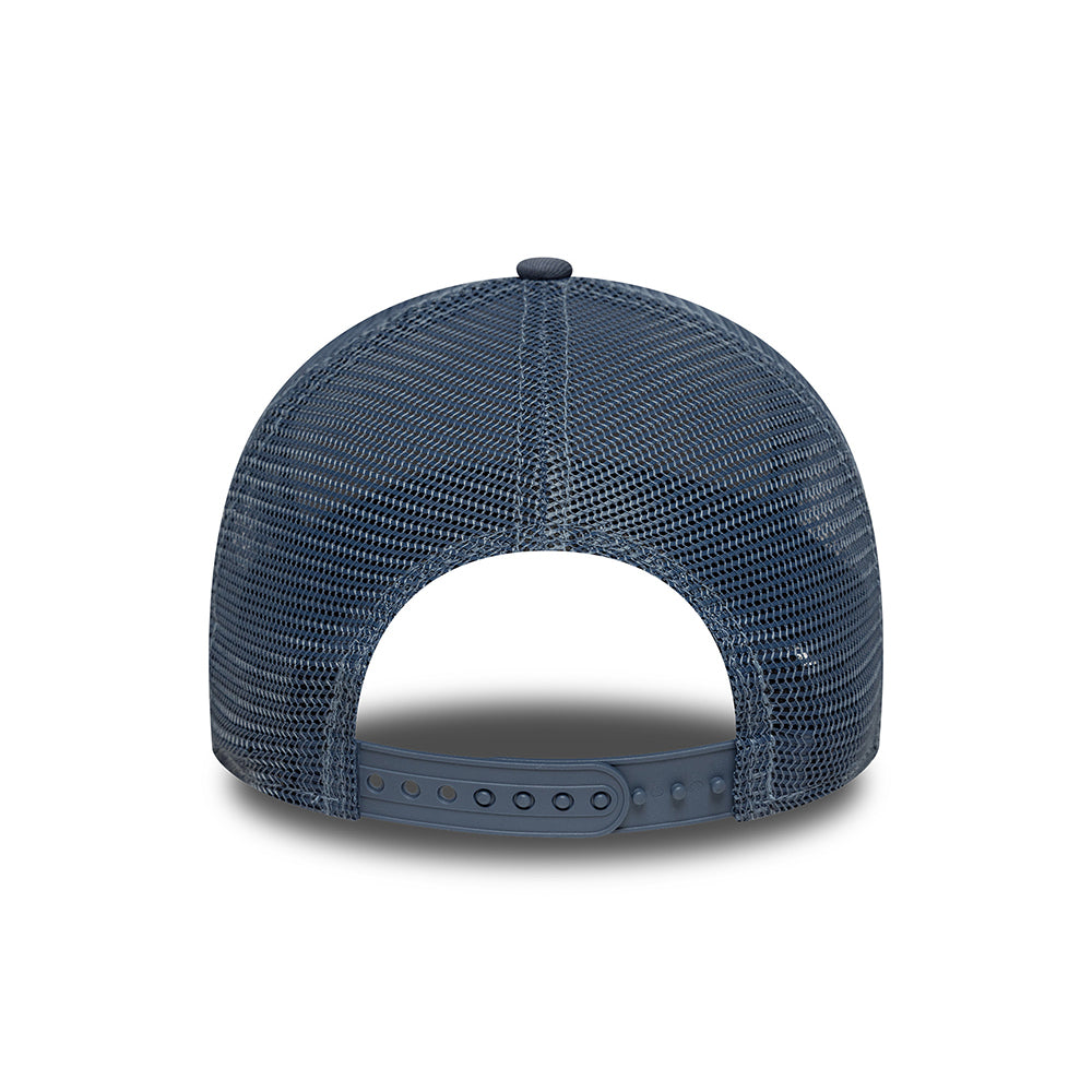 Casquette Trucker MLB League Essential A-Frame New York Yankees bleu ardoise NEW ERA