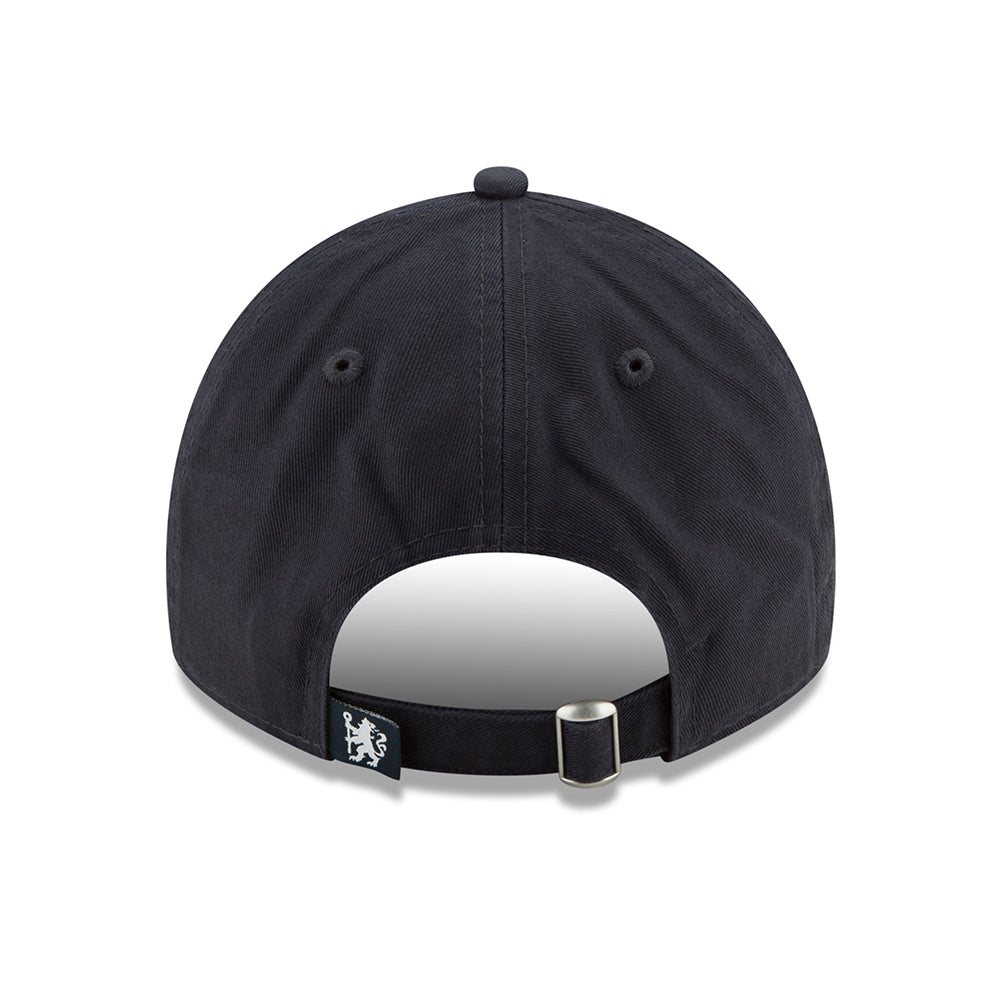 Casquette 9TWENTY Embroidered Lion Crest Chelsea FC bleu marine-blanc NEW ERA