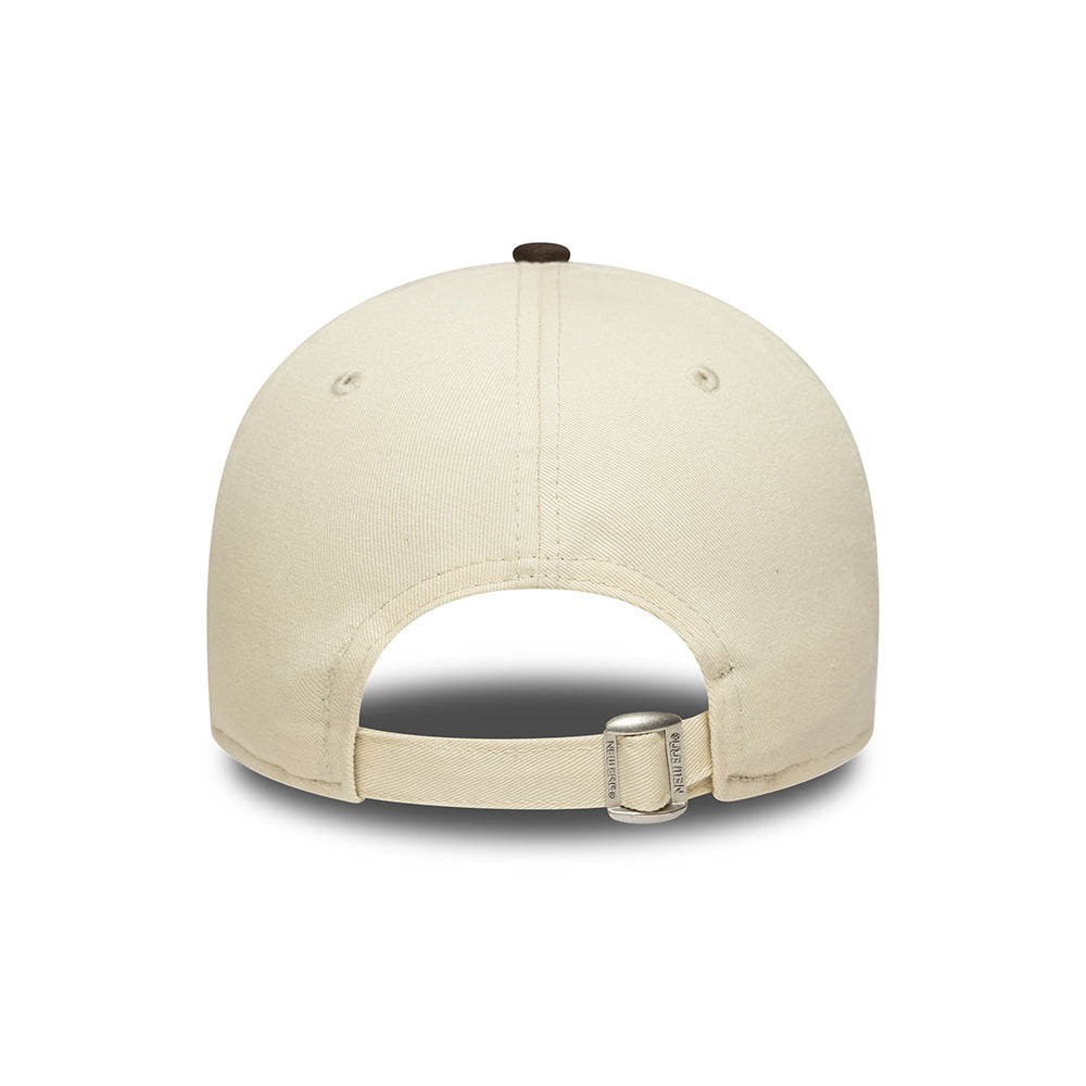 Casquette 9FORTY L.A. Dodgers MLB Side Patch crème-marron NEW ERA