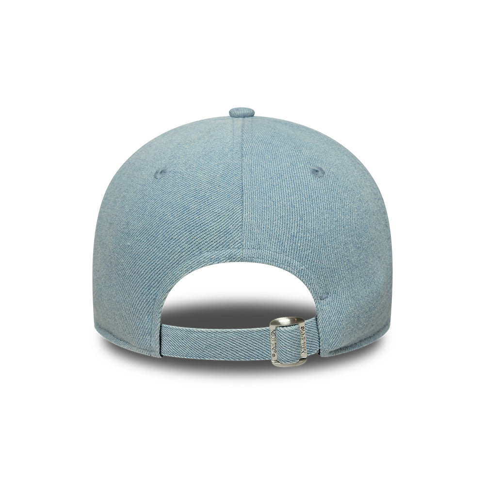 Casquette en Denim 9FORTY bleu clair NEW ERA