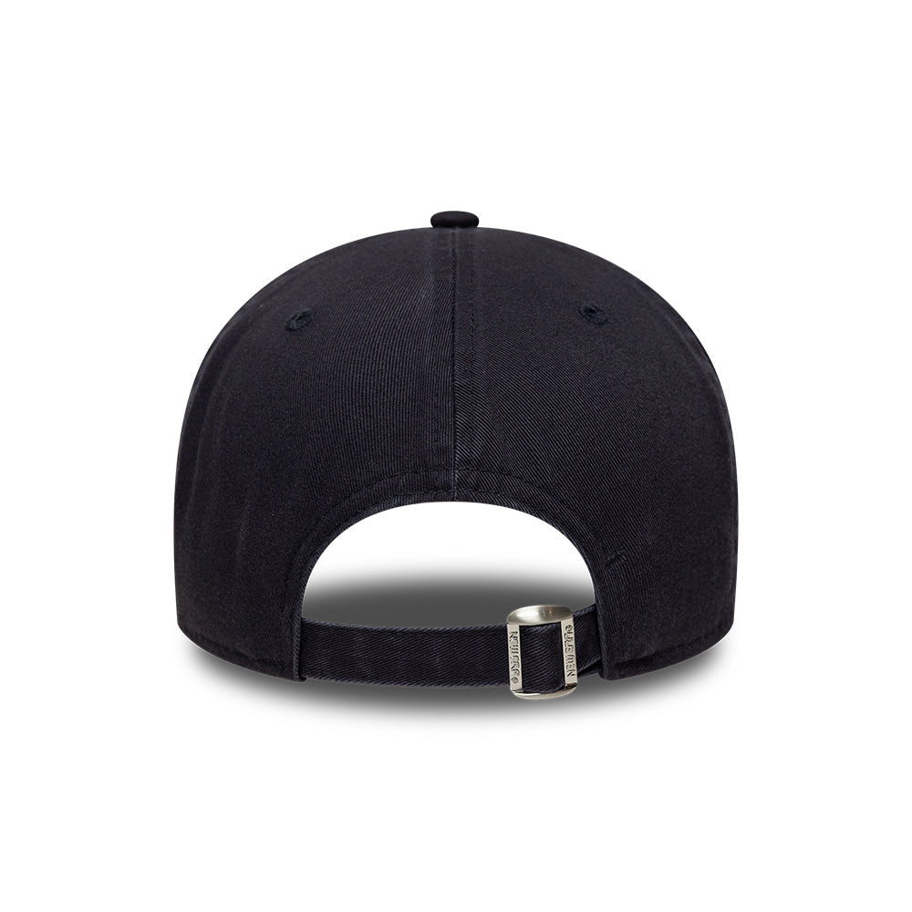 Casquette A-Frame 9TWENTY NE Embossed bleu marine sur bleu marine NEW ERA