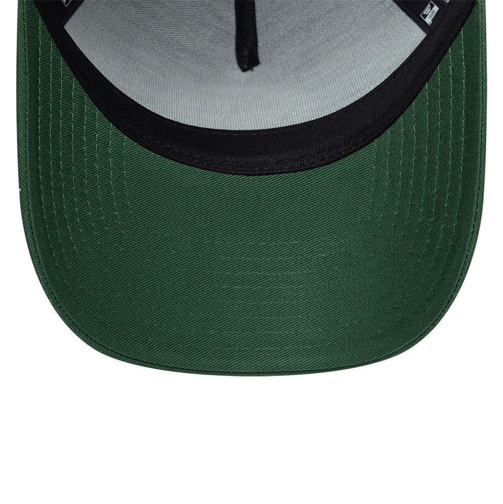 Casquette Trucker Seasonal A-Frame Paris Saint-Germain FC vert foncé NEW ERA
