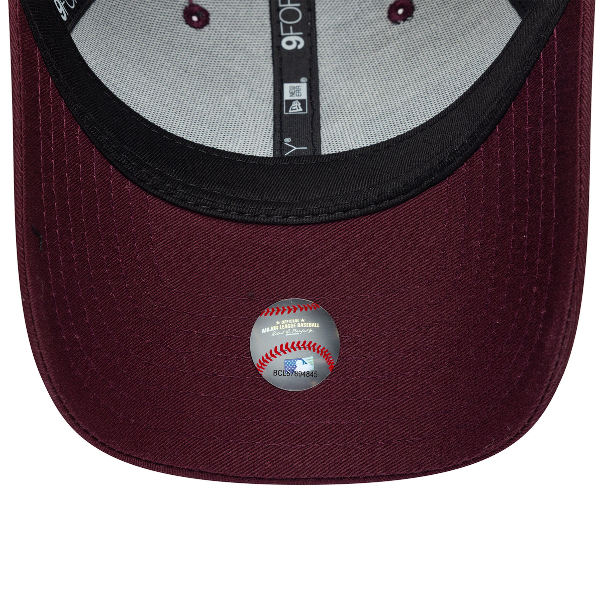 Casquette 9FORTY MLB Team Outline New York Yankees bordeaux-blanc NEW ERA