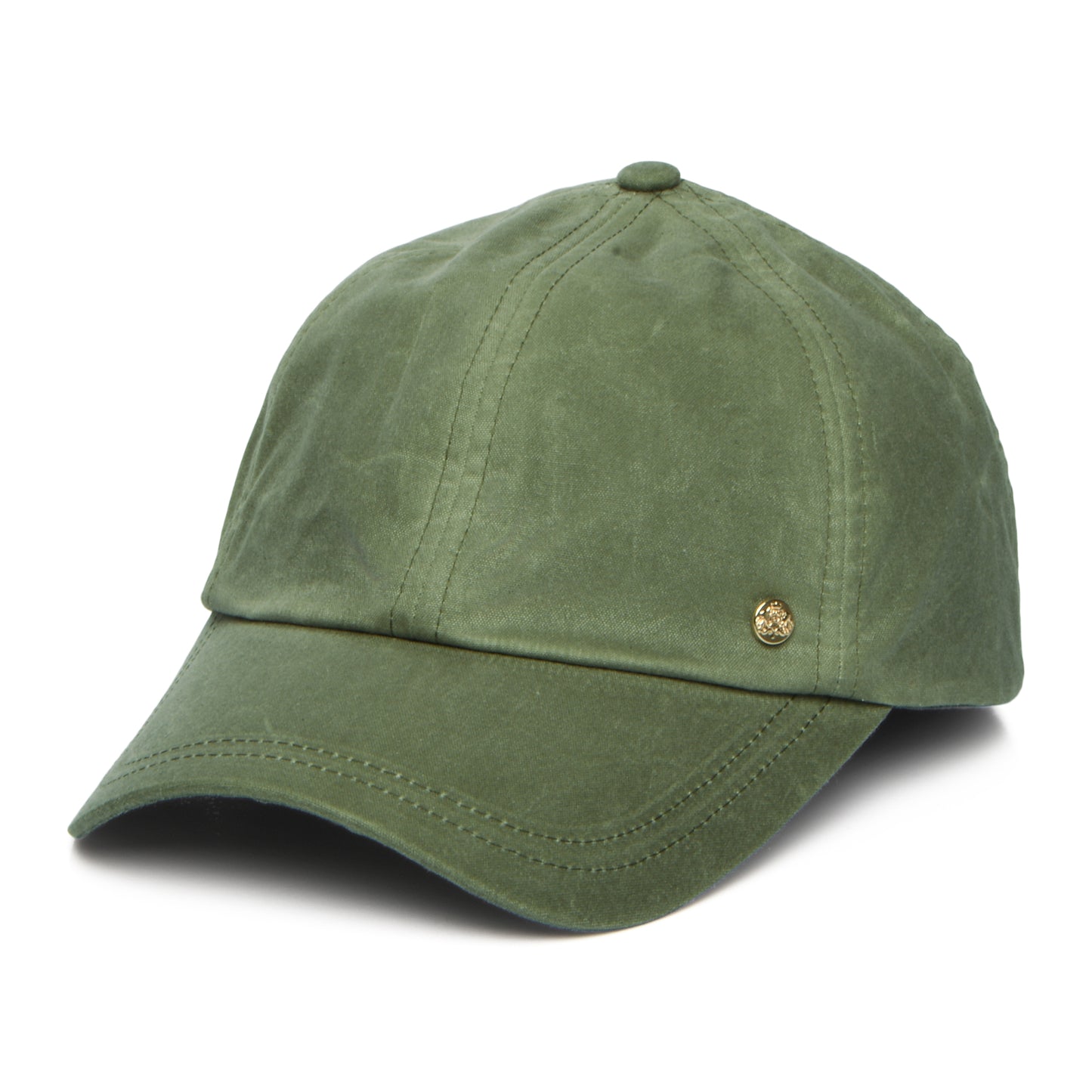 Casquette Femme en Coton Ciré Britannique sauge FAILSWORTH