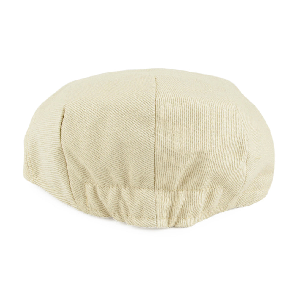 Casquette Plate Bébé en Coton beige JAXON & JAMES