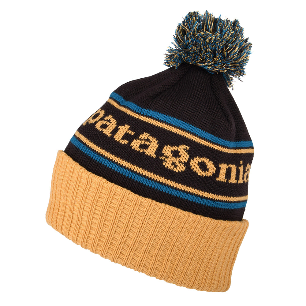 Bonnet à Pompon Powder Town camel-multi PATAGONIA