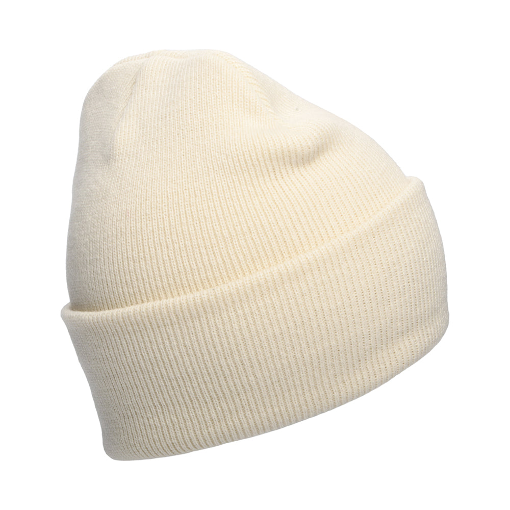 Bonnet à Revers Ashley blanc cassé CARHARTT WIP