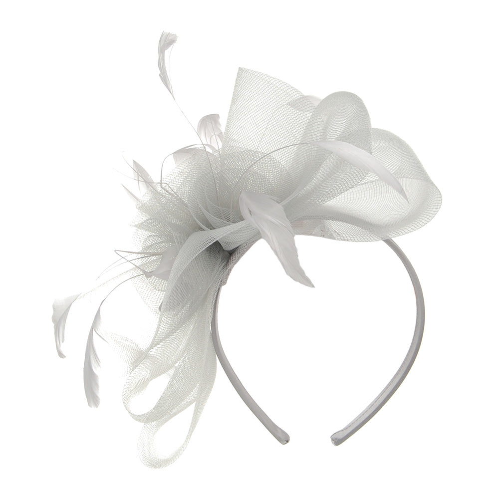 Chapeau Bibi Ferne argenté JANE ANNE DESIGNS