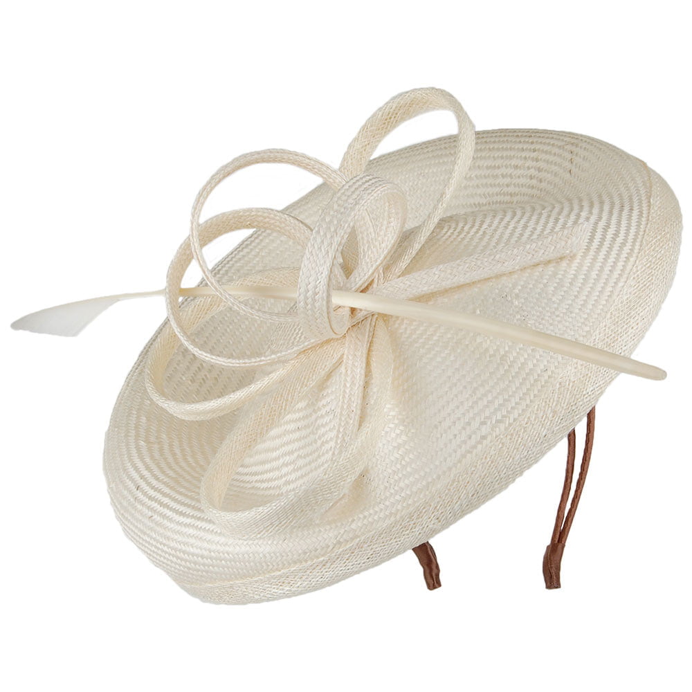 Chapeau Bibi Disque en Paille Bella ivoire WHITELEY