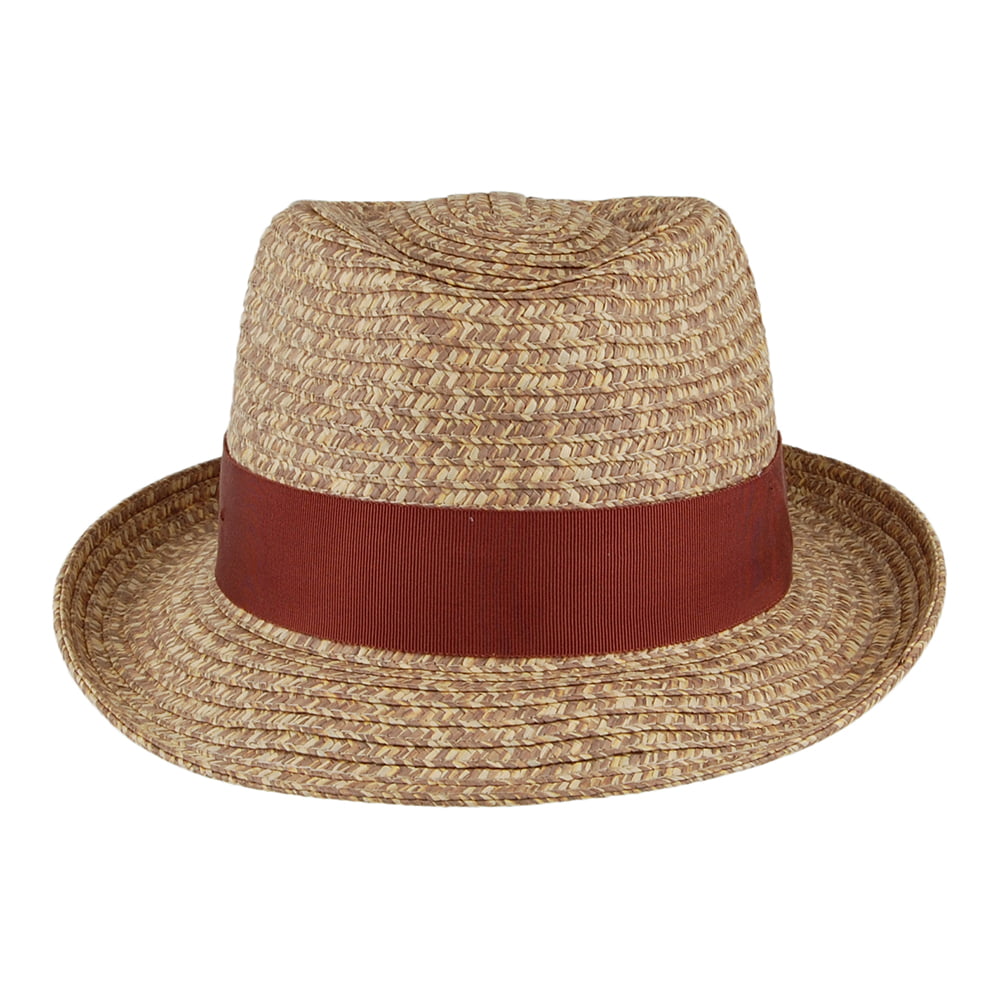 Chapeau Trilby Blume mélange de marrons BAILEY