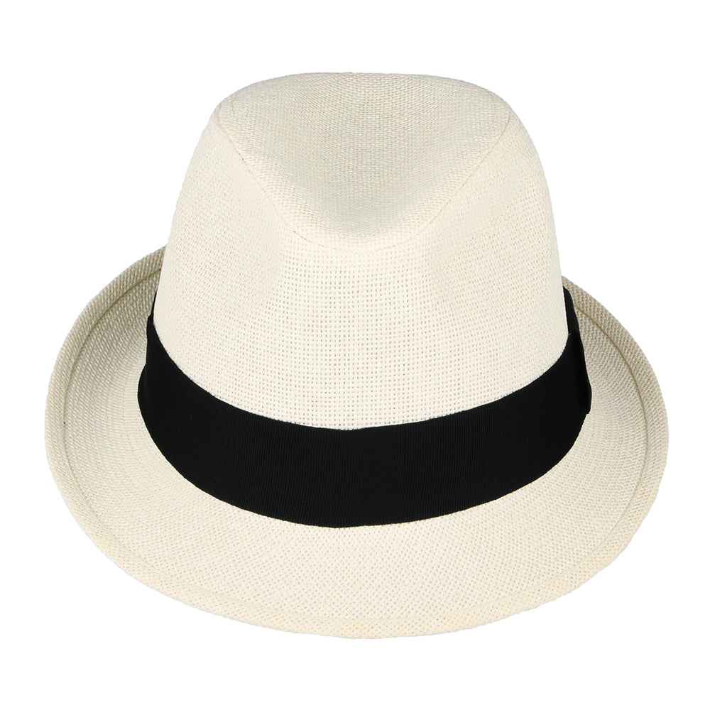 Chapeau Trilby en Paille Toyo naturel FAILSWORTH