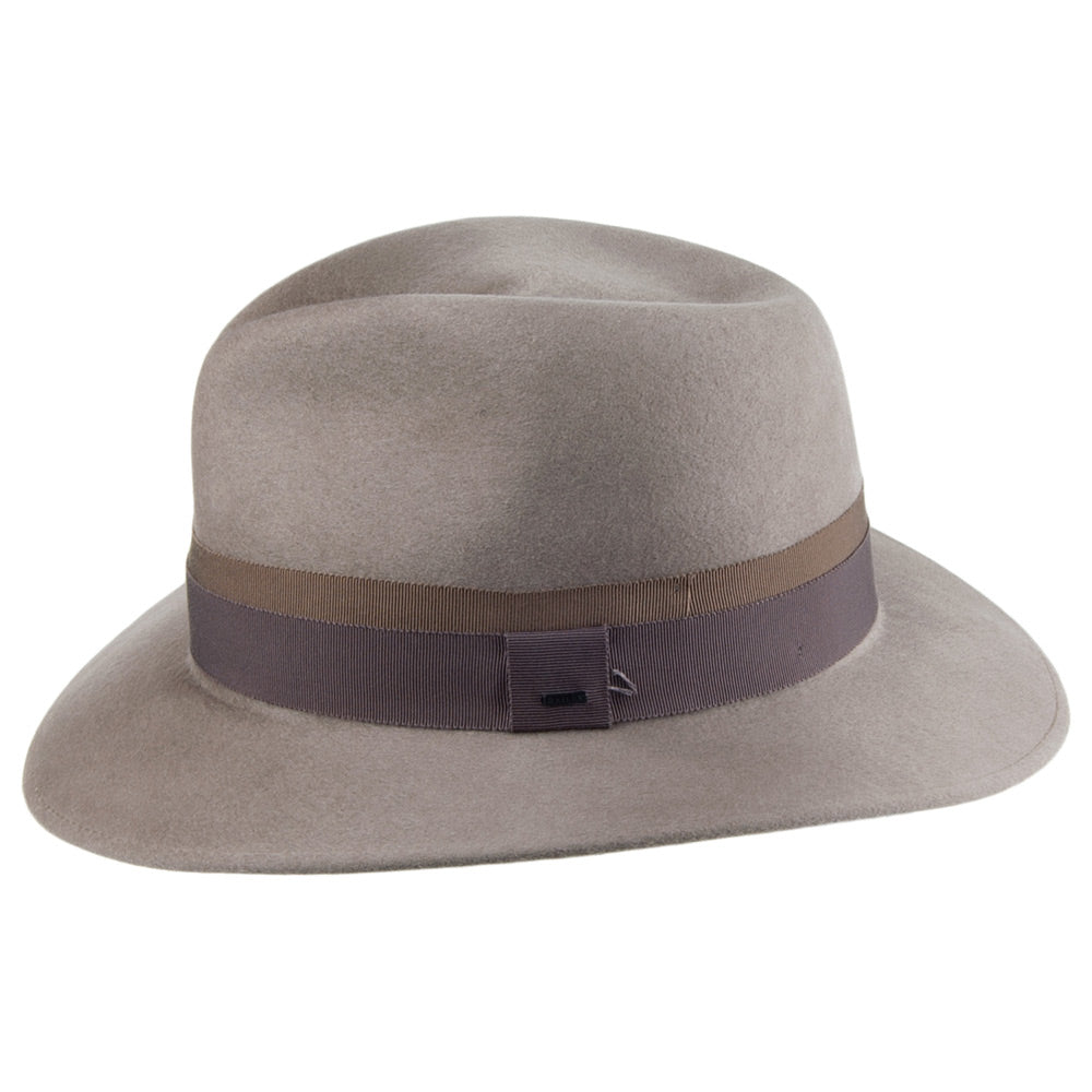 Chapeau Fedora en LiteFelt Barkley taupe BAILEY