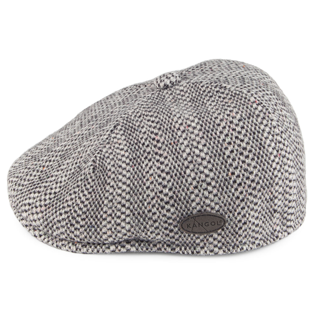 Casquette Plate 507 à Chevrons gris-noir KANGOL