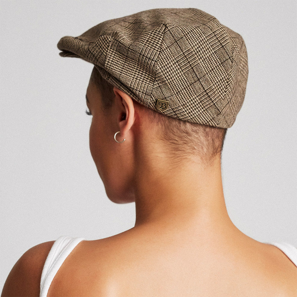 Casquette Plate Barrel beige sable-marron BRIXTON