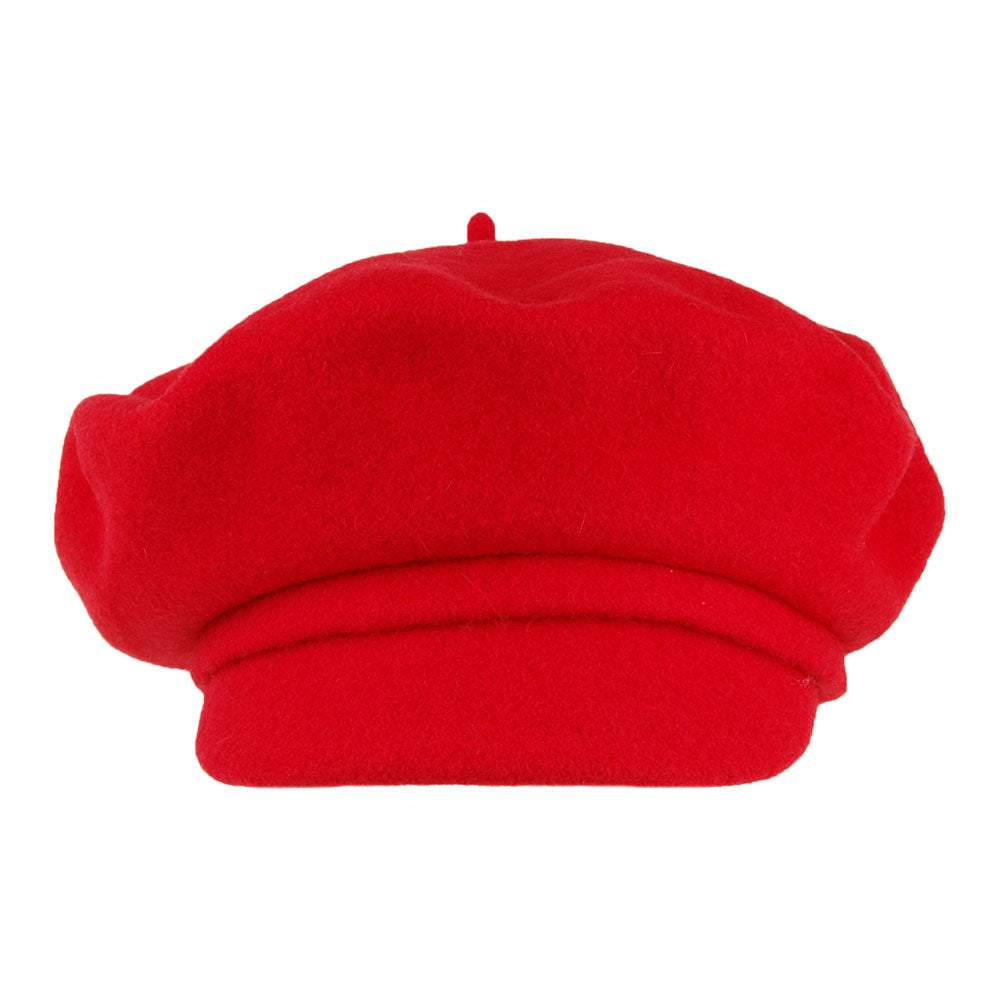 Casquette Gavroche Nancy groseille WHITELEY
