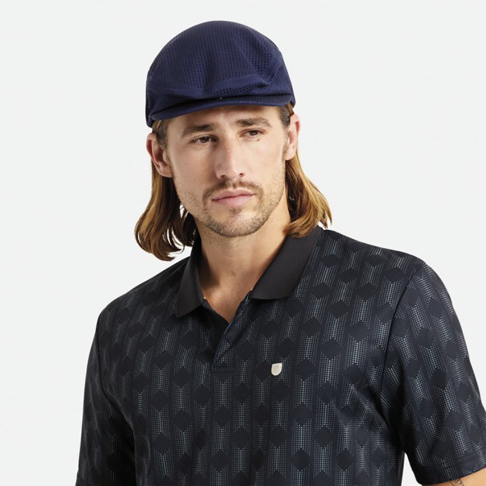 Casquette Plate Perforée Hooligan X bleu marine délavé BRIXTON
