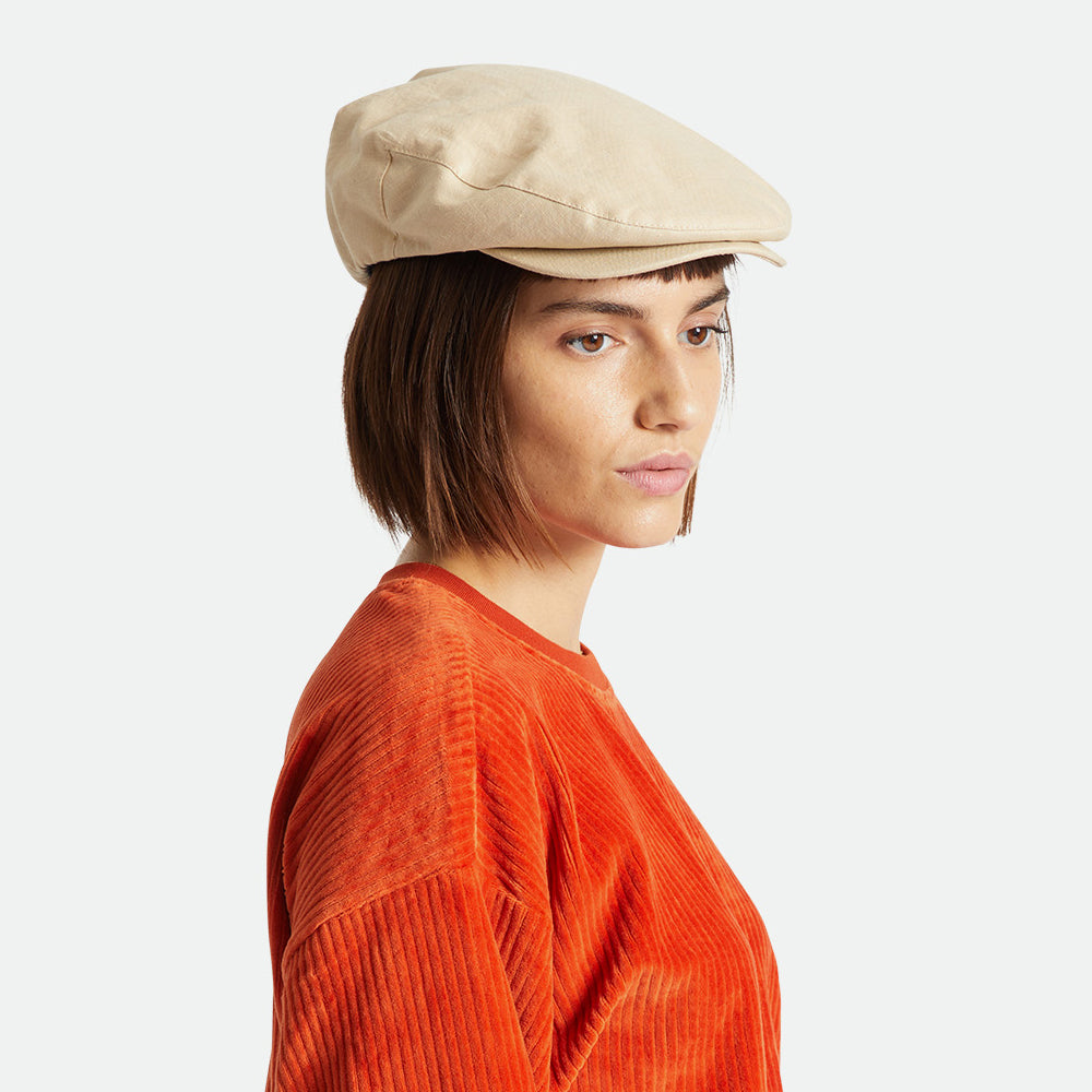 Casquette Plate en Chanvre Hooligan X naturel BRIXTON