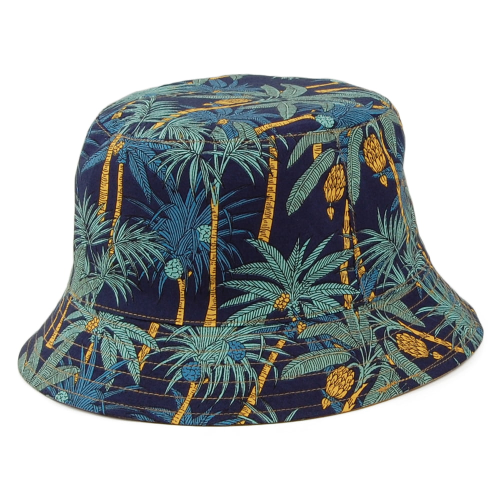 Chapeau Bob en Coton Réversible moutarde FAILSWORTH