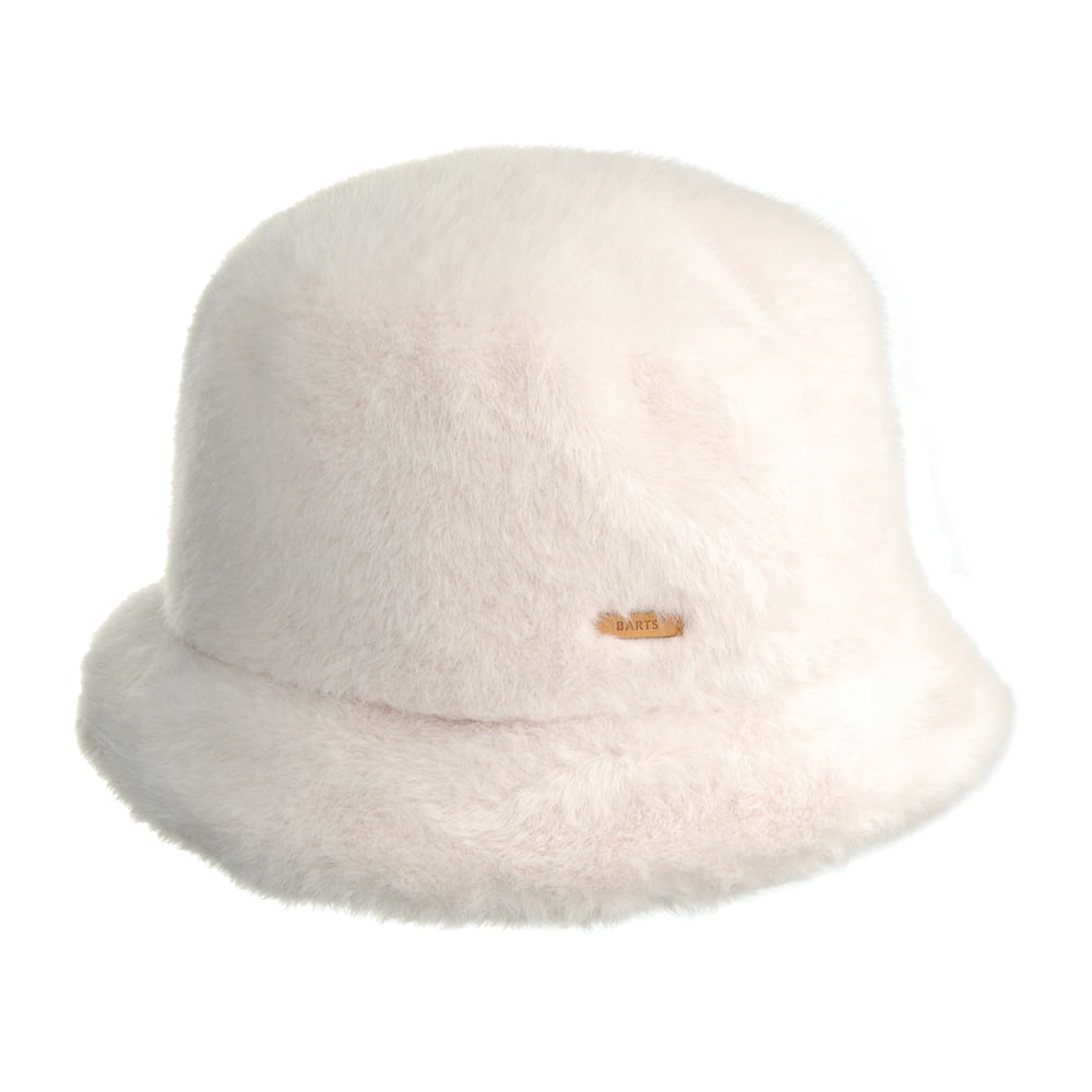 Chapeau Bob en Fausse Fourrure Bretia crème BARTS