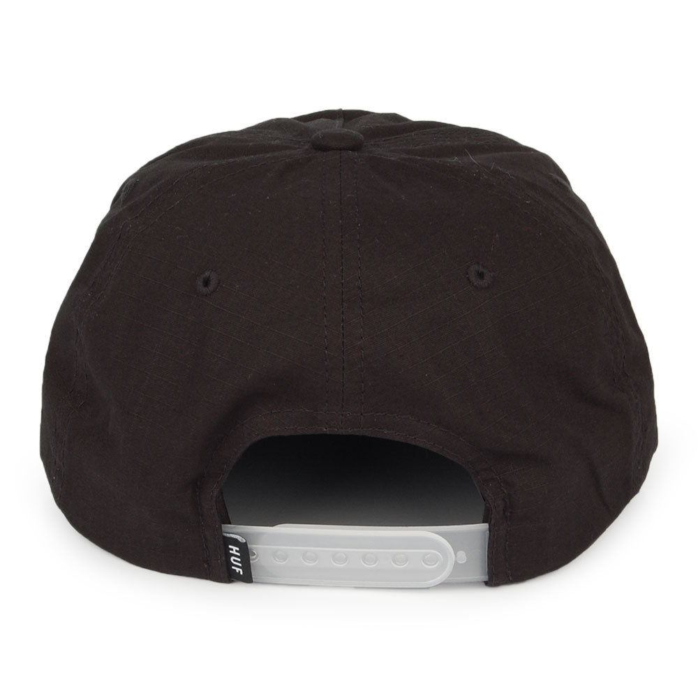 Casquette Snapback Ripstop Horizon noir HUF