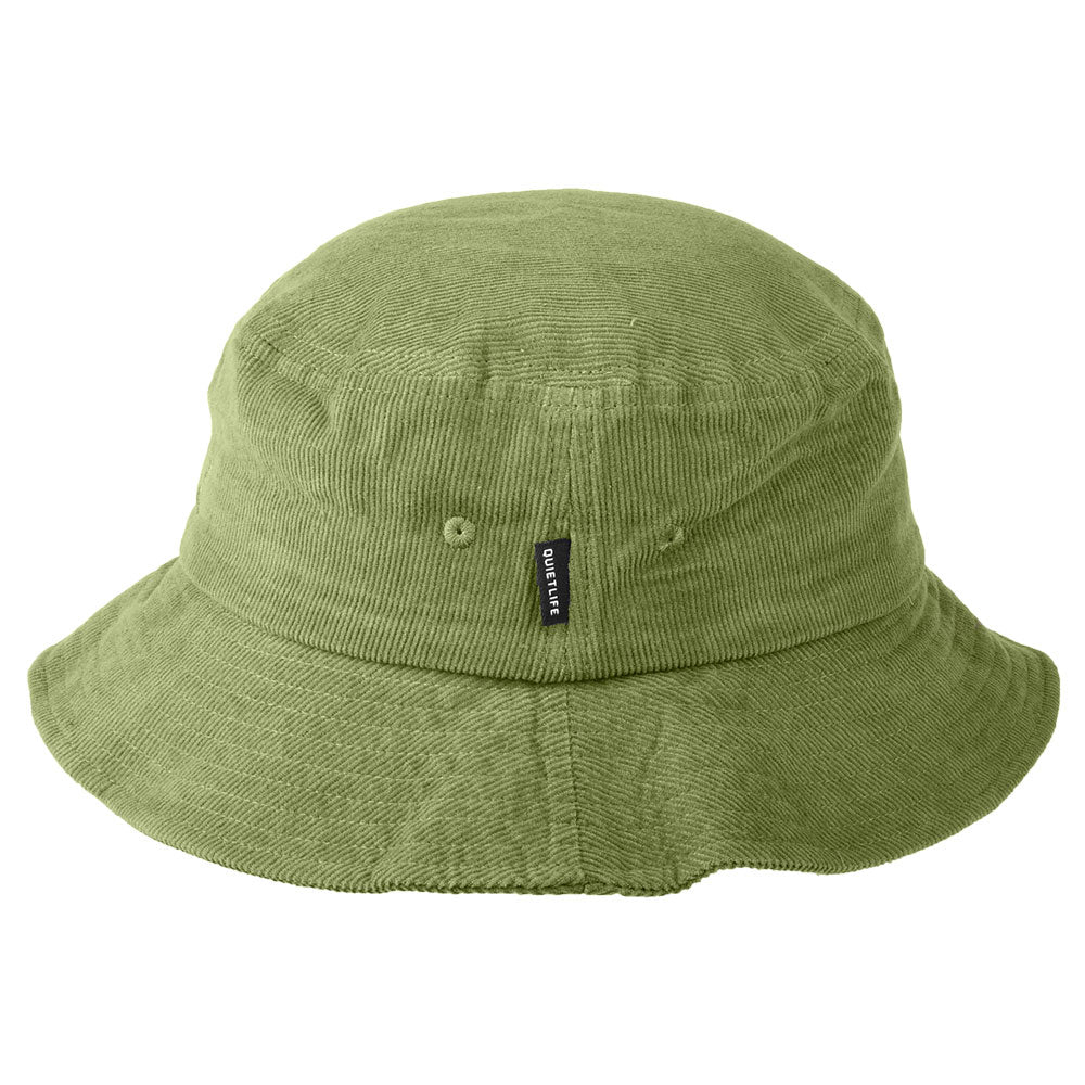 Chapeau Bob en Velours Côtelé olive THE QUIET LIFE