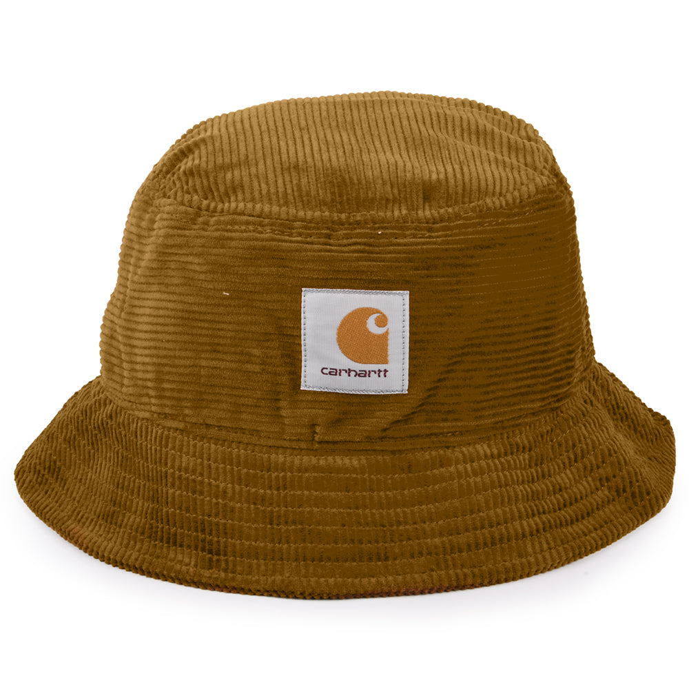 Chapeau Bob en Velours Côtelé marron CARHARTT WIP