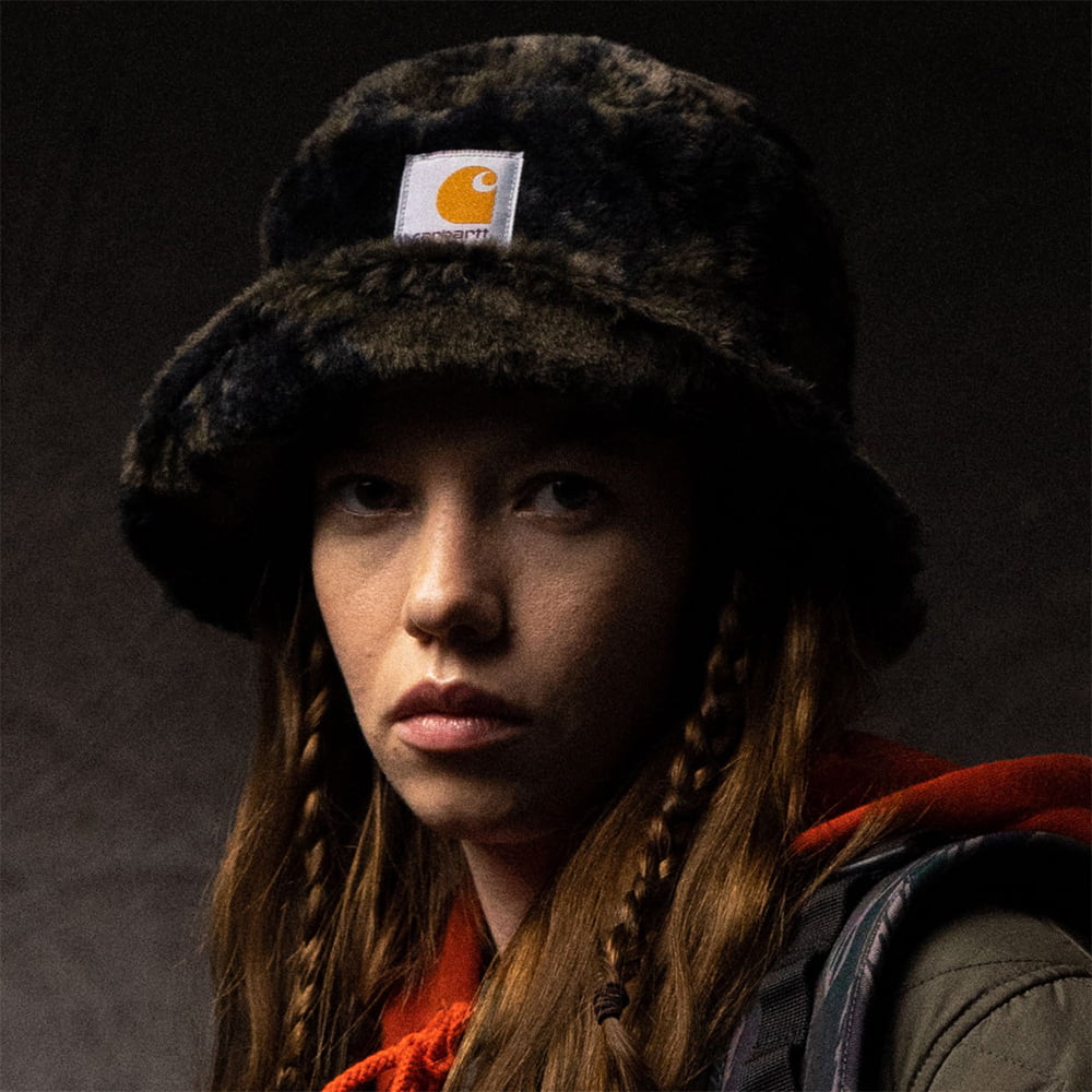 Chapeau Bob en Fausse Fourrure High Plains cyprès CARHARTT WIP