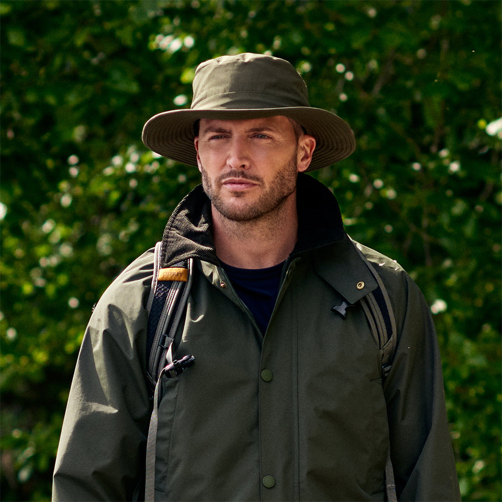 Chapeau Bob Boonie de Randonnée olive FAILSWORTH