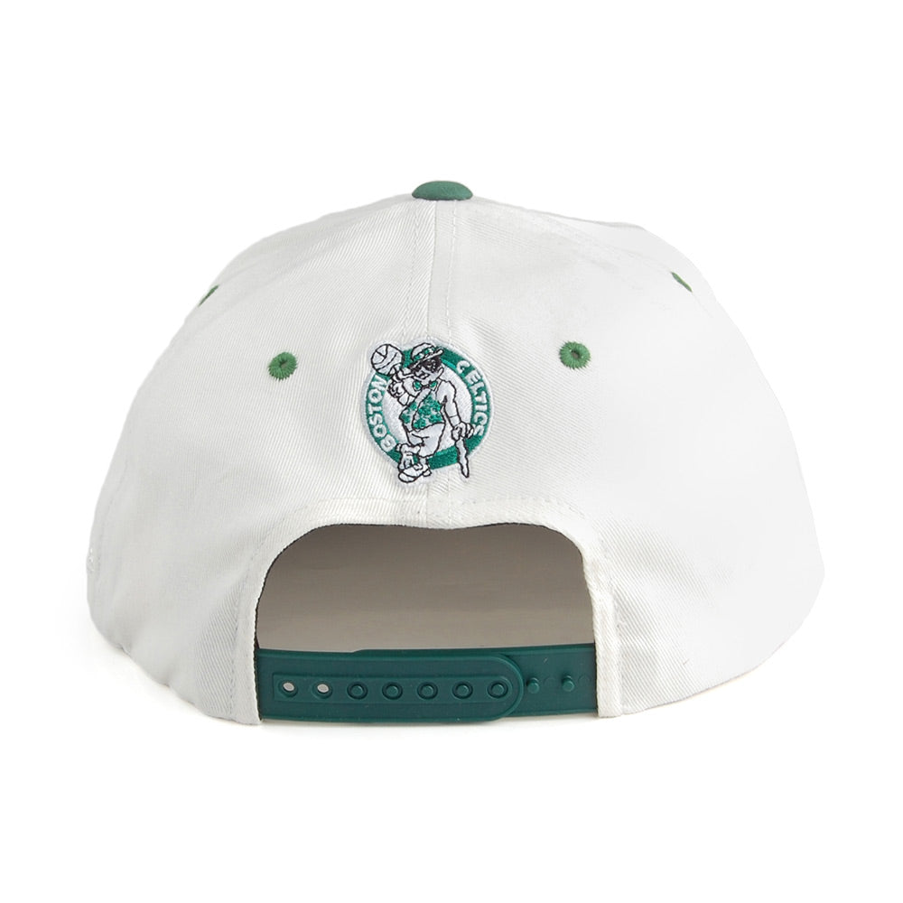 Casquette Snapback Dunk Boston Celtics blanc cassé-vert MITCHELL & NESS