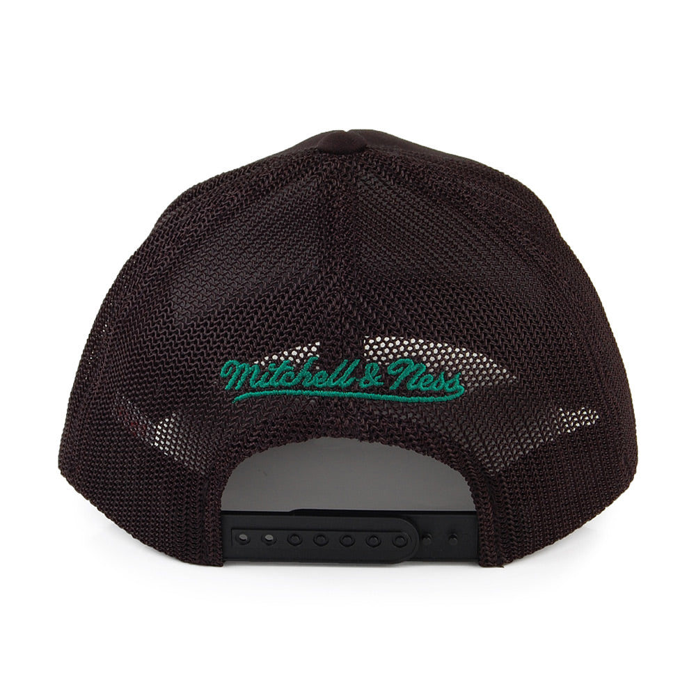 Casquette Trucker Vintage Jersey Boston Celtics noir MITCHELL & NESS