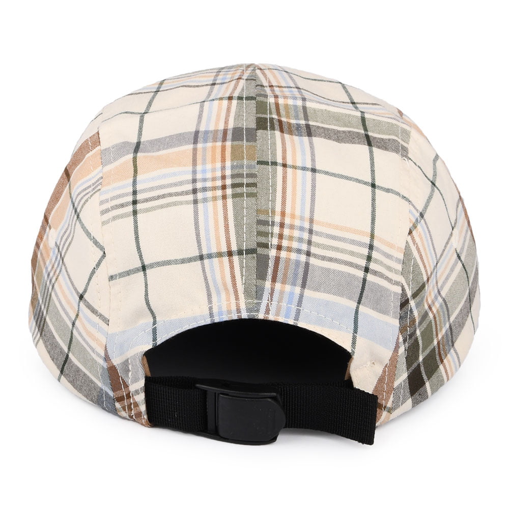 Casquette 5 Panel à Carreaux Vilay naturel CARHARTT WIP