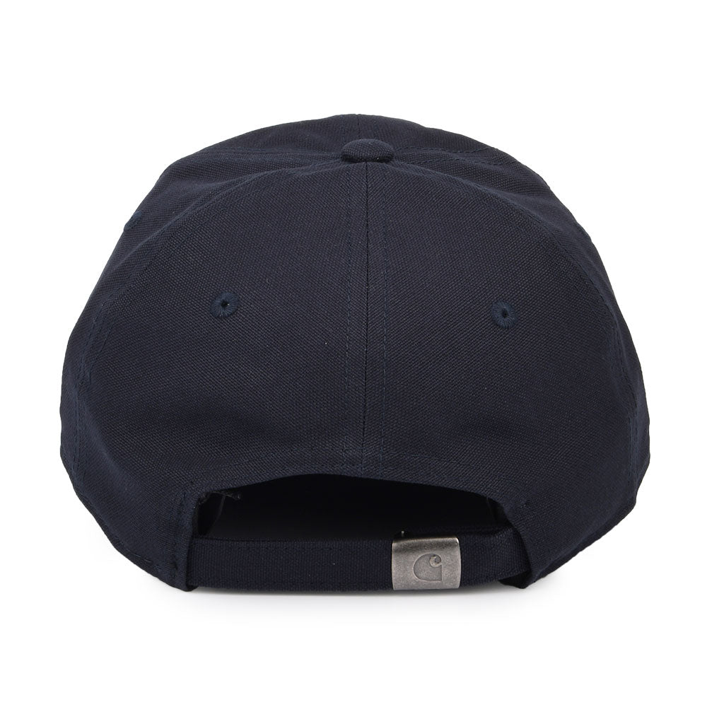 Casquette en Toile de Coton Script bleu marine foncé CARHARTT WIP
