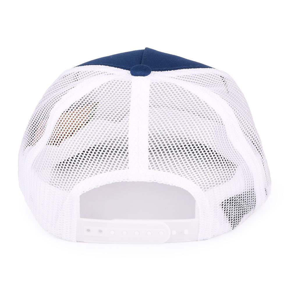 Casquette Trucker Alpha Block NetPlus MP bleu marine-blanc BRIXTON