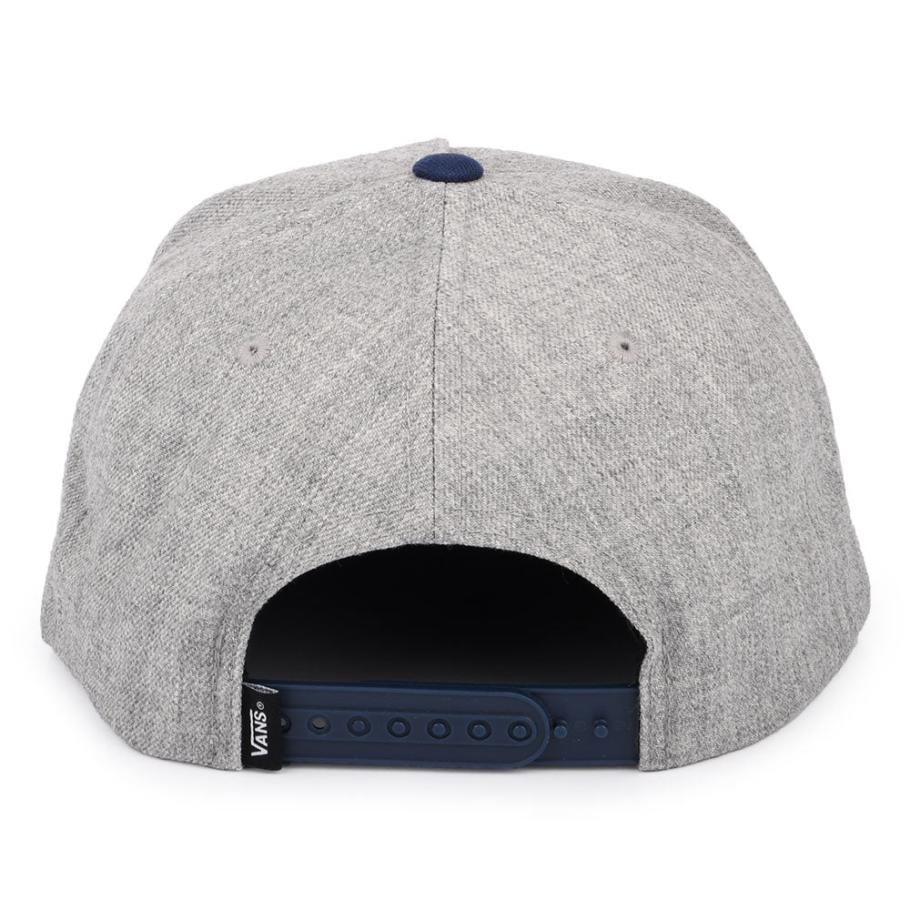 Casquette Snapback Classic Patch gris-bleu VANS