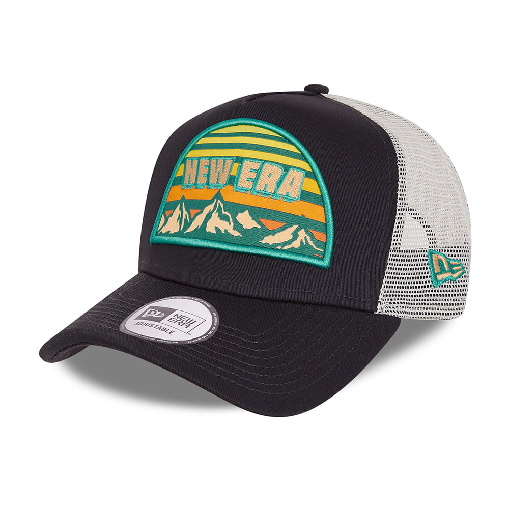 Casquette Trucker Outdoor Patch bleu marine NEW ERA
