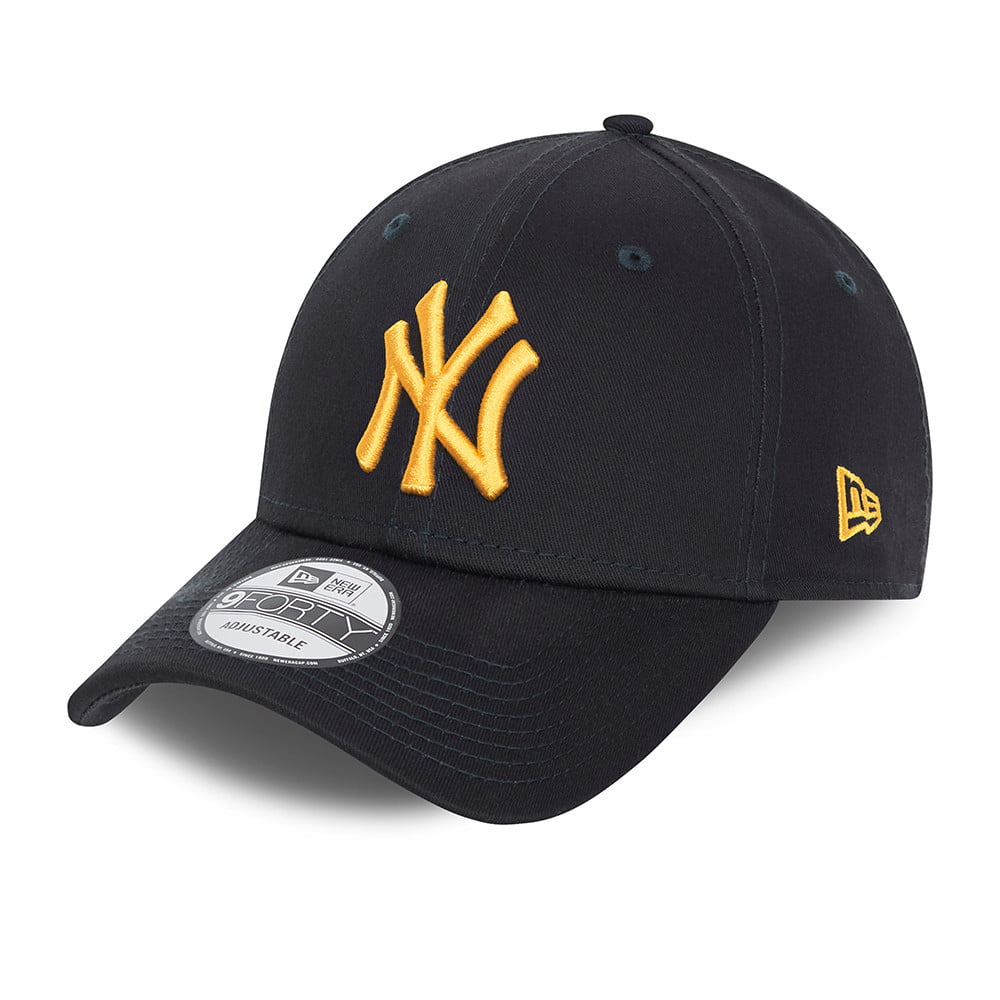Casquette 9FORTY MLB League Essential New York Yankees bleu marine-or NEW ERA