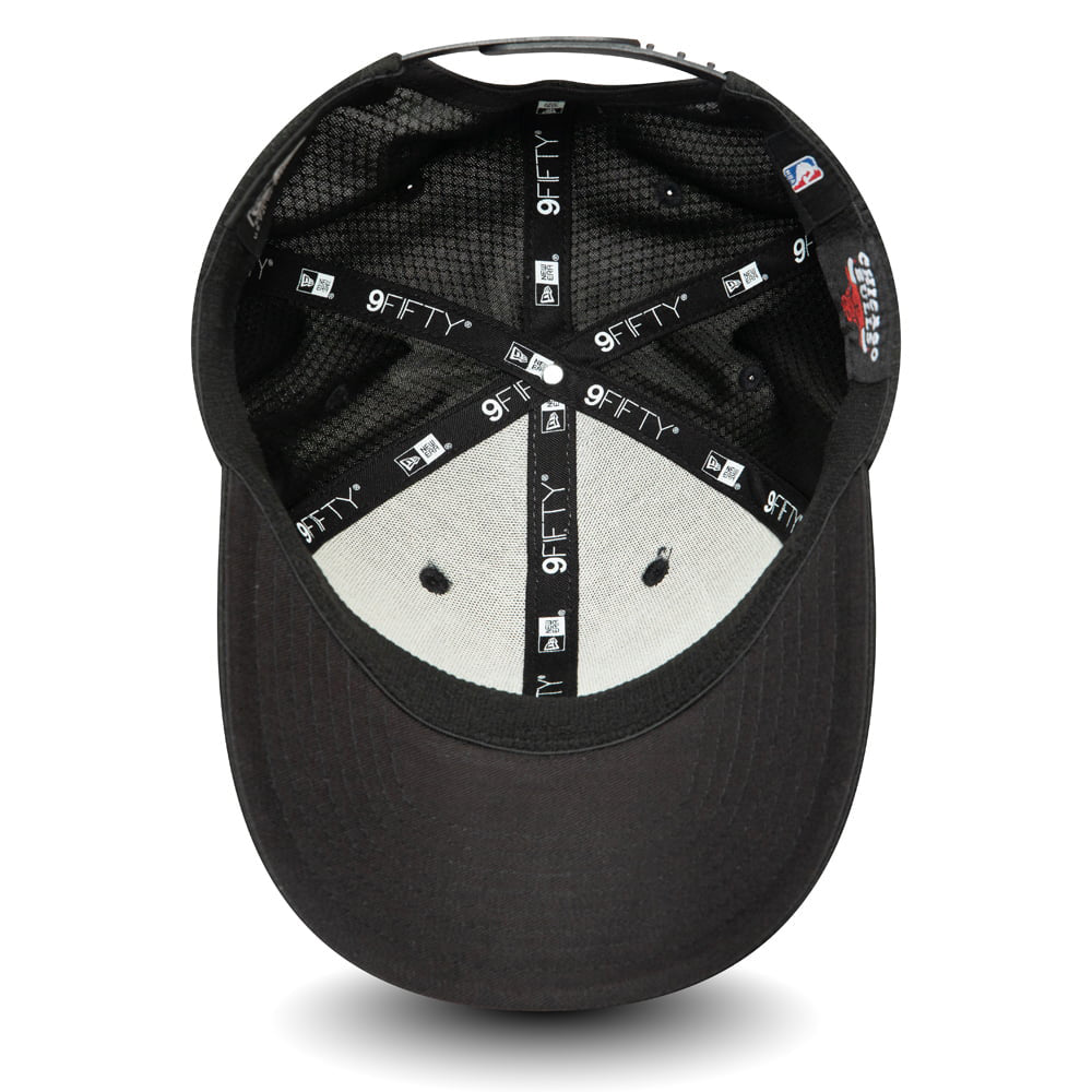 Casquette Snapback 9FIFTY NBA Tonal Team Stretch Snap Chicago Bulls noir NEW ERA