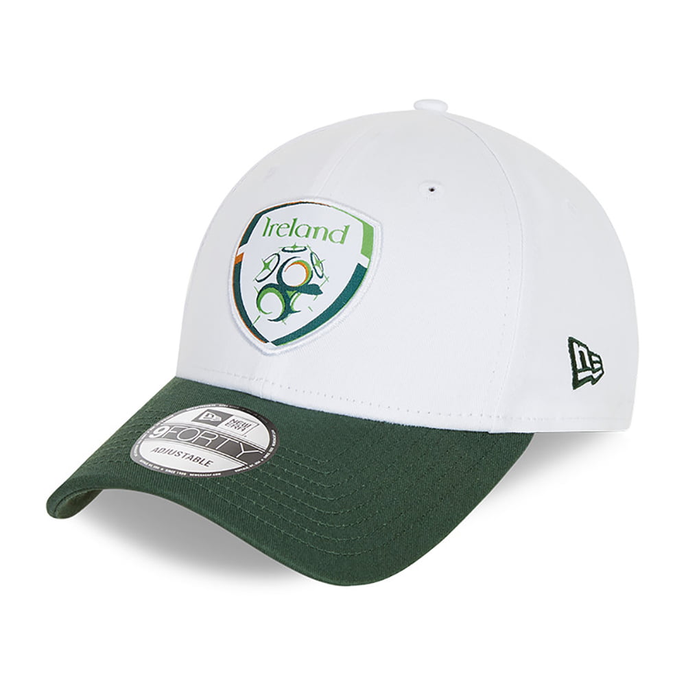 Casquette 9FORTY Football Association of Ireland blanc-vert NEW ERA