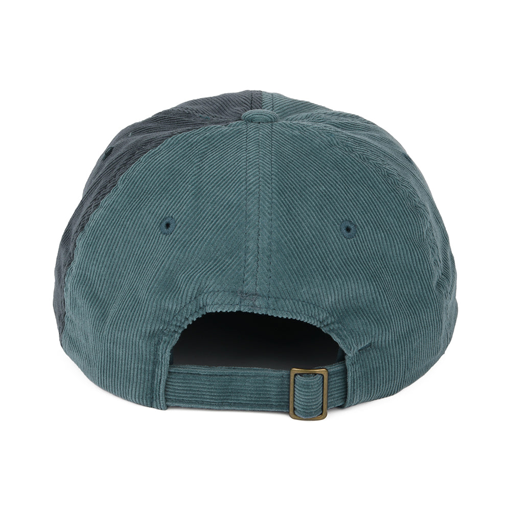 Casquette en Velours Côtelé Bicolore Alton LP bleu marine BRIXTON