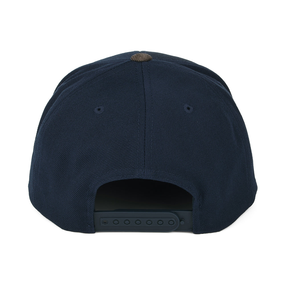 Casquette Snapback Oath III bleu marine-marron BRIXTON