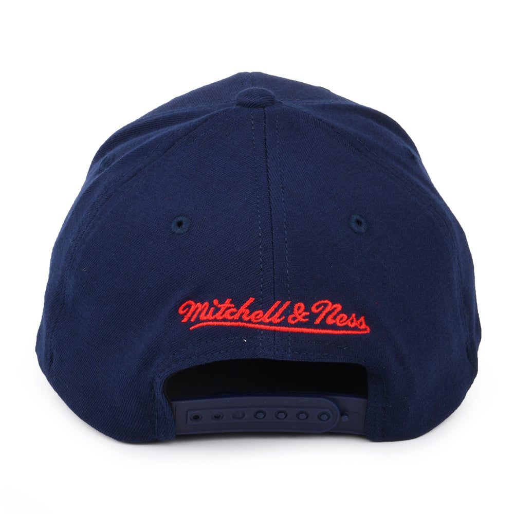 Casquette NBA Team Ground Stretch New Orleans Pelicans bleu marine MITCHELL & NESS